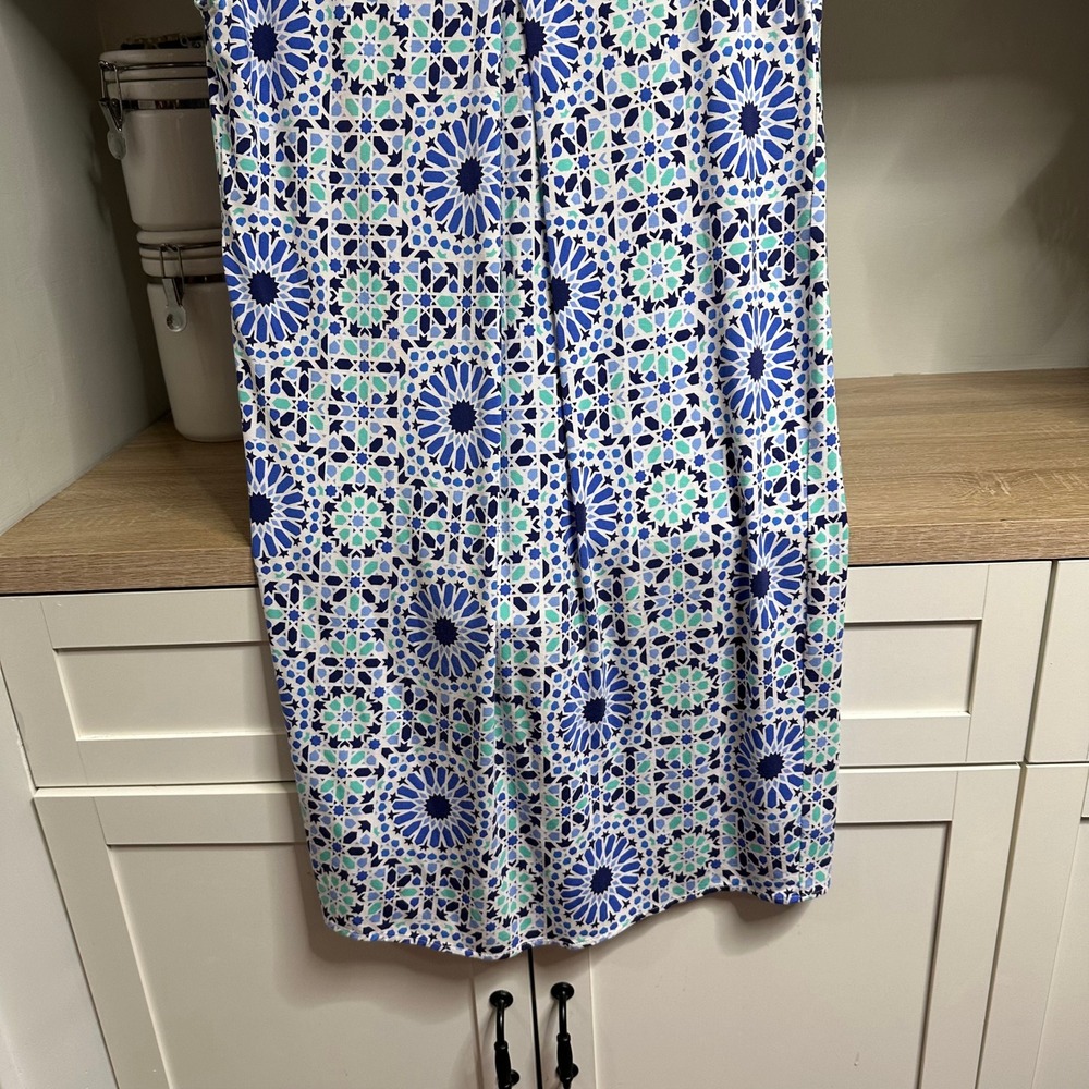 Tori Richard Honolulu Shift Dress Womens S Sleeveless Hawaii Made Coastal Resort - Picture 10 of 13